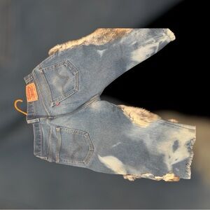 Levi's Blue Distressed Men's Jeans